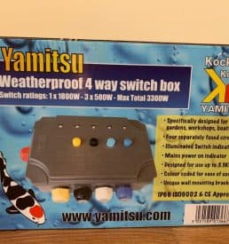 Yamitsu Weatherproof 4 Way Switch